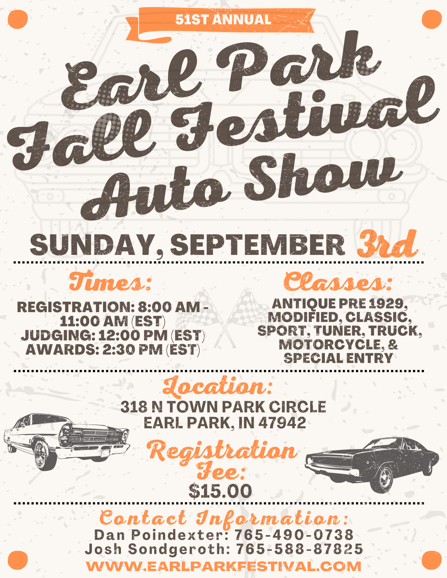 Earl Park Fall Festival 51st Annual Festival